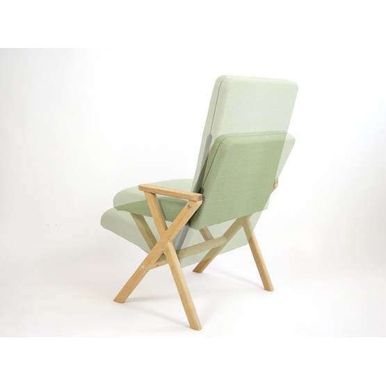 Chaise Hybride Confort - Vert  - Design : Studio Lorier
