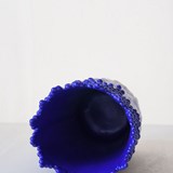 Vase ASCENSIONNEL FLORAL ÉPANOUI - Bleu électrique 4