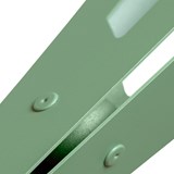 Table d'appoint CAPUCIN - acier vert et laiton 11