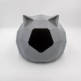 TAO kennel - Grey with ears - White - Design : Catalpine 2