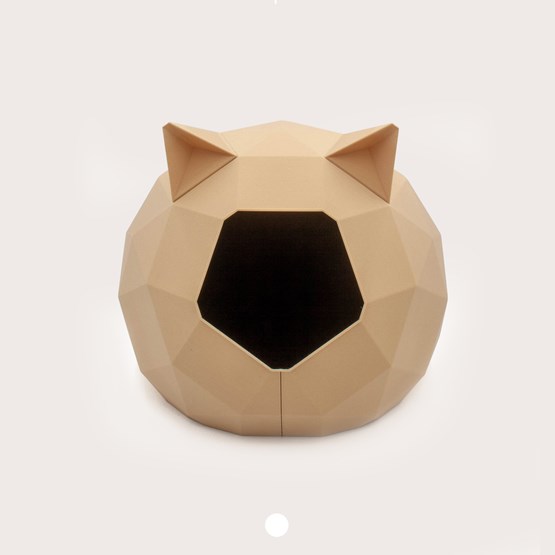 TAO kennel - Wood with ears - Light Wood - Design : Catalpine
