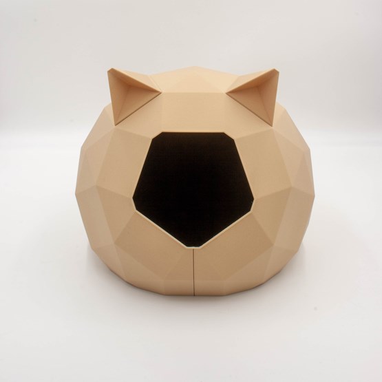 TAO kennel - Wood with ears - Design : Catalpine