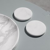 Irofili Coaster Set of 2  - marble - White - Design : Faye Tsakalides 7