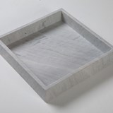 Agnes square tray - marble - Marble - Design : Faye Tsakalides 4