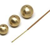 Incense burner spheres - brass 4