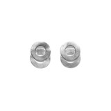 Earrings with interlaced circles - Silver  2