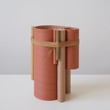 Vase TUBE no.2_6 - Rouge 4