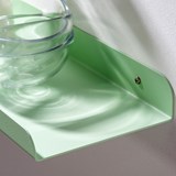 Solid 06 Wall Shelf - pastel green - Green - Design : weld & co 3