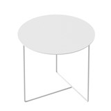 Table d'appoint SOLID 01 - Blanc - Blanc - Design : weld & co 2