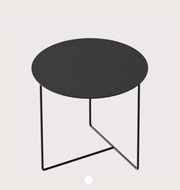 Solid 01 Side Table - black