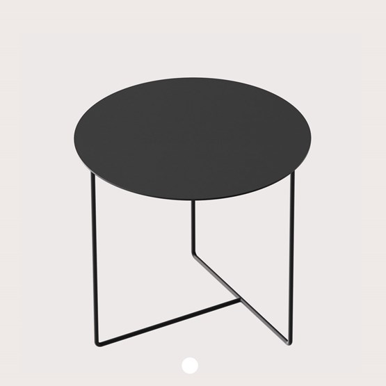 Table d'appoint SOLID 01 - Noir - Noir - Design : weld & co