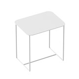 Table d'appoint SOLID 02 - Blanc - Blanc - Design : weld & co 2