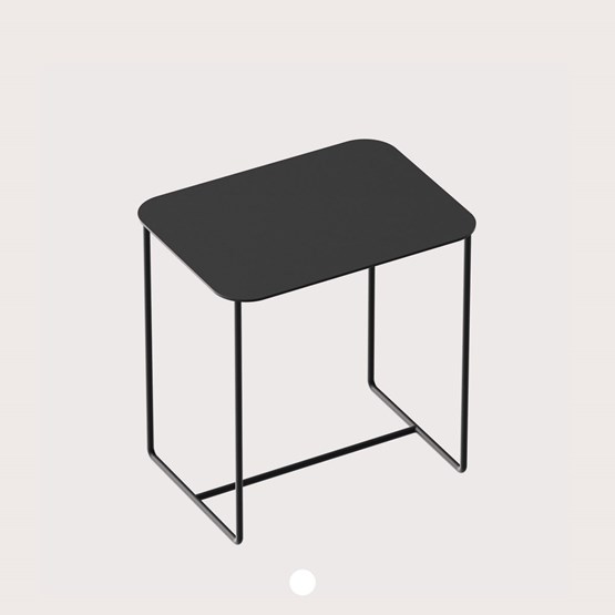 Table d'appoint SOLID 02 - Noir - Noir - Design : weld & co