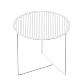 Table d'appoint GRID 01 - Blanc - Blanc - Design : weld & co 2