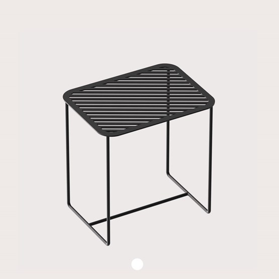 Grid 02 Side Table - black - Black - Design : weld & co