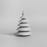 Arbre de Noël LAVALA - Porcelaine - Gris - Design : KER. 3