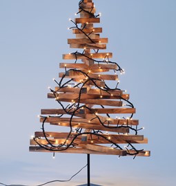 Christmas Tree YELKA - Oak / Black stand 