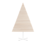 Wooden Christmas Tree YELKA - Maple / White stand  - Light Wood - Design : Hello Yellow House 10