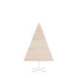 Wooden Christmas Tree YELKA - Maple / White stand  - Light Wood - Design : Hello Yellow House 12