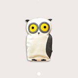 Owl bird cushion - white - Multicolor - Design : Design By Nico 2