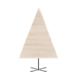 Wooden Christmas Tree YELKA - Maple / Black stand  - Light Wood - Design : Hello Yellow House 11