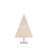 Wooden Christmas Tree YELKA - Maple / Black stand  - Light Wood - Design : Hello Yellow House 10