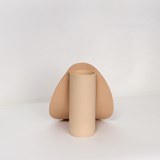 Vase CARNATION - Nude - Cuir - Design : STUDiOFOAM 3