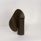Vase CARNATION - Marron - Cuir - Design : STUDiOFOAM 4
