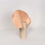 Vase Carnation - Ecru - Leather - Design : STUDiOFOAM 2