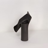 Vase CARNATION - Noir - Cuir - Design : STUDiOFOAM 4