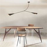 TED Table / large - blond walnut 3