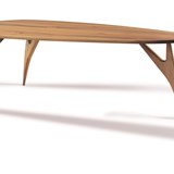 TED Table / large - blond walnut 2