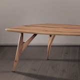 TED Table / large - blond walnut 6