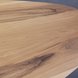 TED MASTERPIECE Table / medium - blond walnut  5