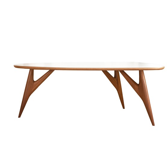 TED ONE Table / medium - white - Design : Greyge