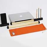 IMAN workstation - Orange set - Black - Design : Hugi.r 2