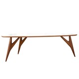 TED ONE Table / large - white 2