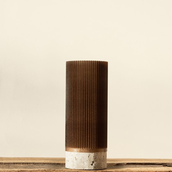 Plume 150 pot - coffee - Brown - Design : Poule