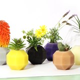 Vase aromatique Rombi - jaune - Jaune - Design : Hugi.r 2