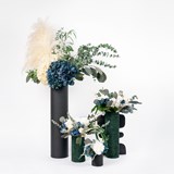 Vase COLONNE KIND OF BLUE - Noir - Noir - Design : Rodanthe 3