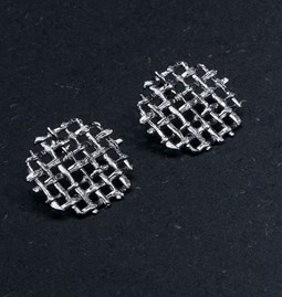 MESH Collection - Round Earrings