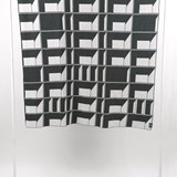 CONCRETE LANDSCAPE - Block Window Blanket #10 - Grey - Design : KVP - Textile Design 2