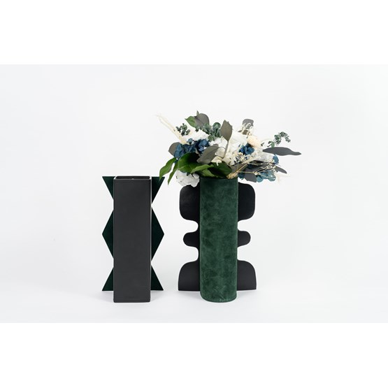 Vase CAMÉLÉON KIND OF BLUE - Noir - Noir - Design : Rodanthe