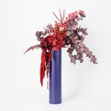 Colonne Cinabre - violet - Leather - Design : Rodanthe 2