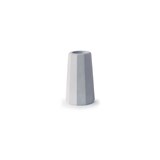 Faceted soliflore vase - Concrete  - Concrete - Design : Gone's 6
