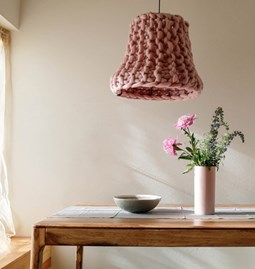 COZY Chunky Pendant lamp  - Pink