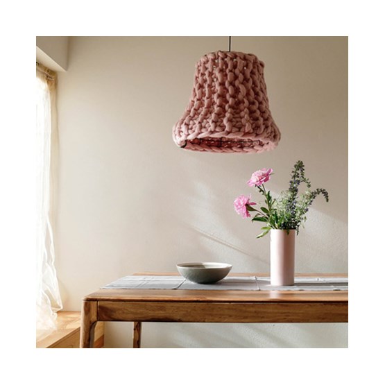 COZY Chunky Pendant lamp  - Pink - Pink - Design : Panapufa