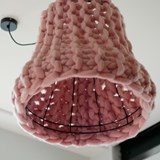 COZY Chunky Pendant lamp  - Pink - Pink - Design : Panapufa 3