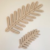 Wall decoration Pine branch - Wood 2