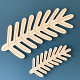 Wall decoration Pine branch - Wood 4